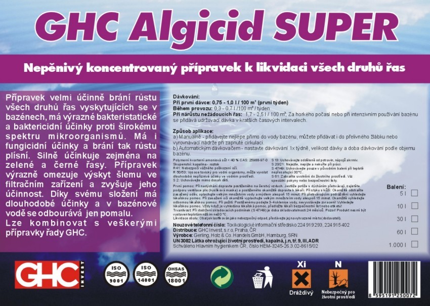 Algicidy GHC Algicid